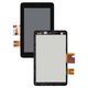 Pantalla LCD puede usarse con Asus MeMO Pad ME172V, negro, con marco