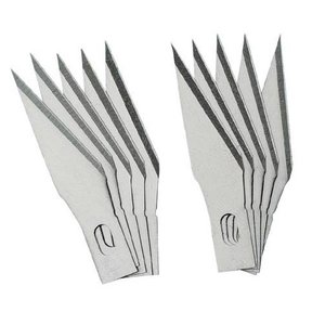 Cuchillas de recambio 508 394A B para el bisturí 8PK 394A Pro'sKit 10 uds. 