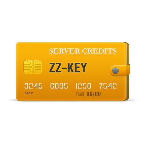 Créditos del servidor ZZ Key