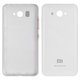 Panel trasero de carcasa puede usarse con Xiaomi Mi 2, Mi 2S, blanco, con botones laterales
