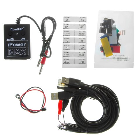 Cable de prueba de alimentación con placa para activar batería iPower Max puede usarse con celulares Apple