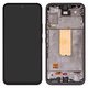 Pantalla LCD puede usarse con Samsung A546 Galaxy A54 5G, negro, con marco, Original (PRC)