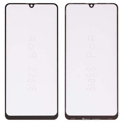 Vidrio de carcasa G+OCA PRO puede usarse con Samsung A325 Galaxy A32, con película OCA, negro