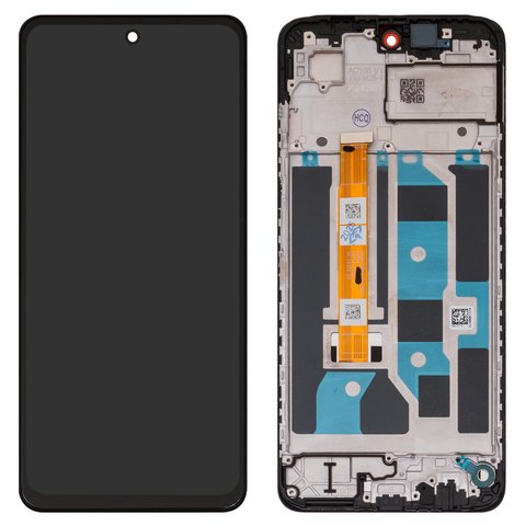Pantalla LCD puede usarse con Oppo A3 CPH2669 , A3x CPH2641 , negro, con marco, Original PRC , BV067BRM L00 XB00