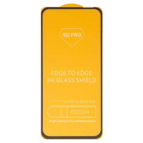 Vidrio de protección templado puede usarse con Tecno Pop 9 4G, Pova 6 Neo LI6 , Spark 30 KL6 , Spark 30C, Spark Go 1 KL4 , Full Glue, compatible con estuche, sin embalaje, sin pañuelos , negro