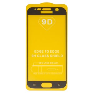 Vidrio de protección templado puede usarse con Samsung G930 Galaxy S7, Full Glue, compatible con estuche, sin embalaje, sin pañuelos , negro