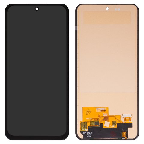 Pantalla LCD puede usarse con Samsung A366 Galaxy A36, A566 Galaxy A56, negro, sin marco, Copy, TFT 