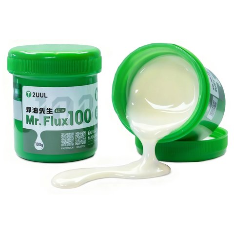 Fundente en pasta 2UUL SC19, no requiere enjuague, 100 g
