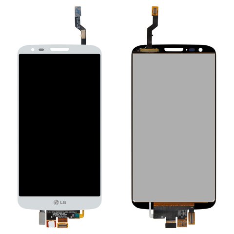 Дисплей для LG G2 D802, G2 D805, белый, без рамки, Original PRC , 20 pin