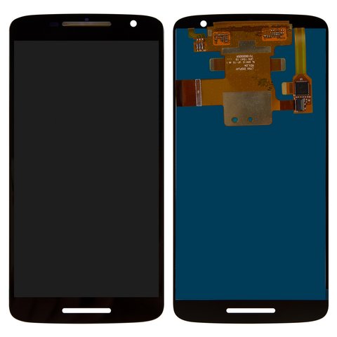 Дисплей для Motorola XT1562 Moto X Play, XT1563 Moto X Play, черный, Original PRC 