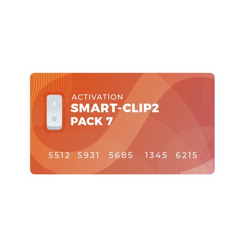 Активація Smart Clip2 Pack 7