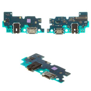 Шлейф для Samsung A505F DS Galaxy A50, конектора зарядки, з мікрофоном, Original PRC , плата зарядки