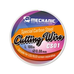 Струна для отклеивания стекла Mechanic CS01, 0,08 мм, 100 м