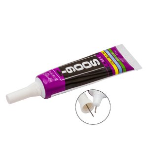 Клей герметик Zhanlida T900S, для приклеивания тачскрина, дисплея, 15 мл, черный