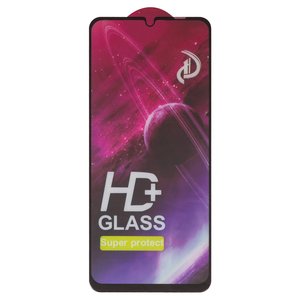 Захисне скло All Spares для Samsung A065 Galaxy A06, сумісне з чохлом, Full Glue, чорний
