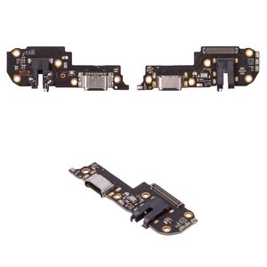 Шлейф для Oppo A53 5G, A72 5G, коннектора наушников, коннектора зарядки, с микрофоном, Сopy, плата зарядки