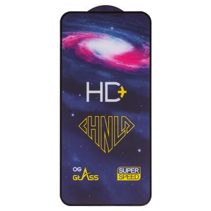 Защитное стекло All Spares для Samsung A366 Galaxy A36, 0,33 мм 9H, совместимо с чехлом, Full Glue, черный, HD+
