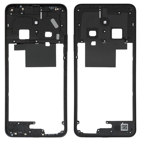 Середня частина корпусу для Xiaomi Poco C75, чорна