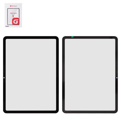 Скло корпуса G+OCA PRO для iPad Air 11 2024, iPad Air 11 2025, з ОСА плівкою, чорне