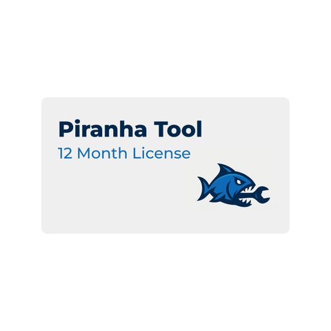 Лицензия Piranha Tool на 12 месяцев