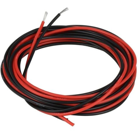 Провод в силиконовой изоляции 18AWG, 0,82 мм², 1 м