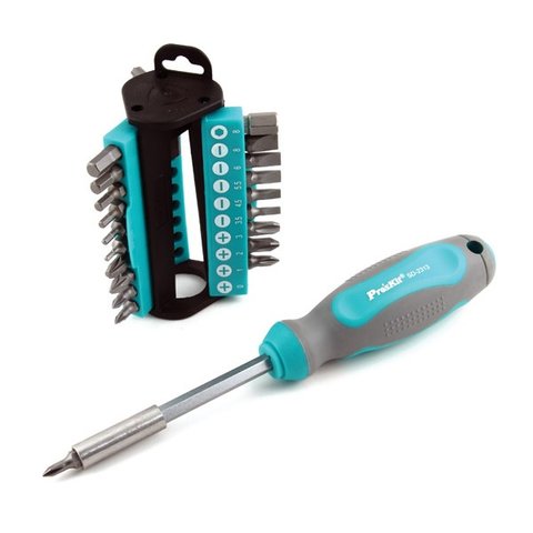 Отвертка Pro'sKit SD 2313 со сменными битами