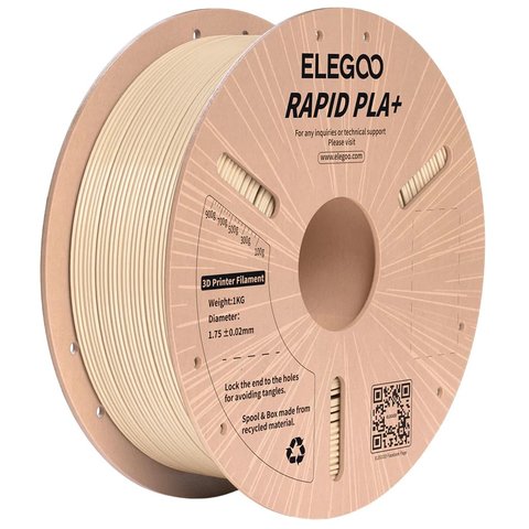 Филамент ELEGOO RAPID PLA+, бежевый beige , 1 кг