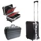 Heavy-duty ABS cases Pro'sKit TC-311 with wheels and telescoping handle