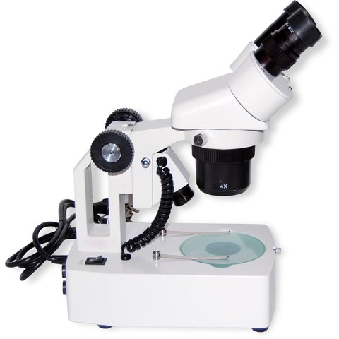 Microscopio binocular ZTX 20 W 10x; 2x 4x 