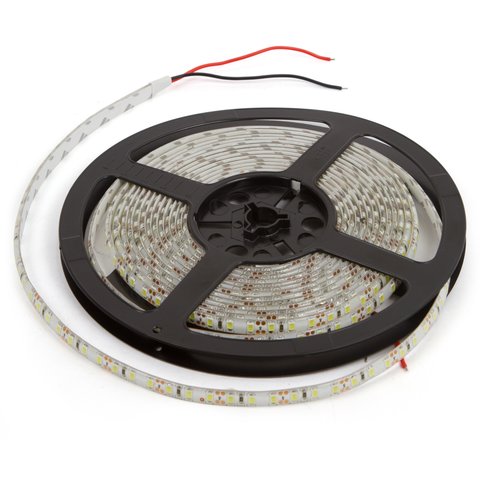 Tira de luces LED  SMD2835 alta luminocidad, monocromática, luz blanca fría, 120 LEDs m, 5 m, IP65 